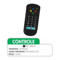 Mordedor Controle Remoto Preto 200-01  Mordedor Controle Remoto Preto 200-01