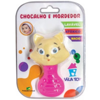 Mordedor E Chocalho Gata 100-32  Mordedor E Chocalho Gata 100-32