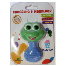 Mordedor E Chocalho Sapo 100-33  Mordedor E Chocalho Sapo 100-33