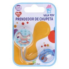 Prendedor De Chupeta Azul 300-02  Prendedor De Chupeta Azul 300-02