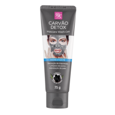 Máscara Facial Para Limpeza Charcoal Wash Off  75Gr Rcwm01Br Carvão Detox