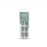 Unhas Impress Color Curta Going Green Imc34B