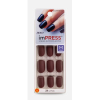 Unhas Impress Color Deep Kiss Médio Bipm410