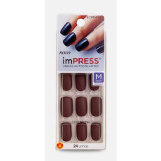 Unhas Impress Color Deep Kiss Médio Bipm410