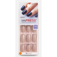 Unhas Impress Sea Sand Color Médio Bipm090Br