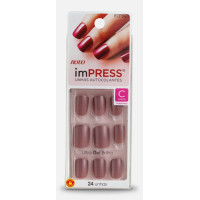 Unhas Impress Summer Nude Curto Bip061Br