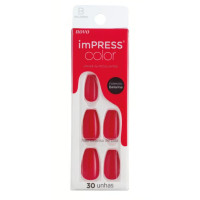 Unhas Impress Color Bailarina Beet Snacks Imc17Y9B