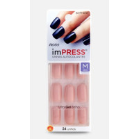 Unhas Impress Sea Breeze Color Médio Bipm081Br