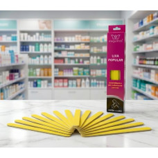 Lixa Popular Canario Caixa com 12 Lixas pct com 12 Caixas ML7042