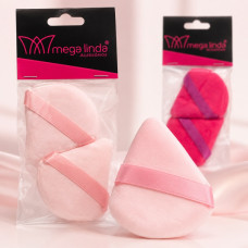 Esponja Triangular Duas Peças ML1087 Esponja Triangular Duas Peças ML1087