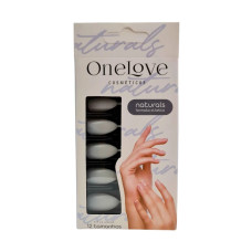 Unhas Postiças Natural Sem Cola OL-004 Unhas Postiças Natural Sem Cola OL-004