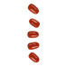 Unhas Autocolantes Gloss Oval Red OL-0401 Unhas Autocolantes Gloss Oval Red OL-0401