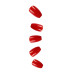 Unhas Autocolantes Gloss Bailarina Vermelho OL-0602 Unhas Autocolantes Gloss Bailarina Vermelho OL-0602