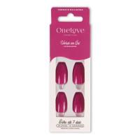 Unhas Autocolantes Gloss Bailarina Rose OL-0603 Unhas Autocolantes Gloss Bailarina Rose OL-0603