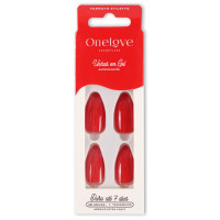 Unhas Autocolantes Gloss Stiletto Red OL-0702 Unhas Autocolantes Gloss Stiletto Red OL-0702