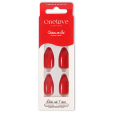 Unhas Autocolantes Gloss Stiletto Red OL-0702 Unhas Autocolantes Gloss Stiletto Red OL-0702