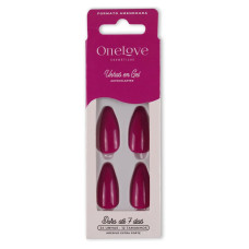 Unhas Autocolantes Gloss Amendoada Rose OL-0803 Unhas Autocolantes Gloss Amendoada Rose OL-0803