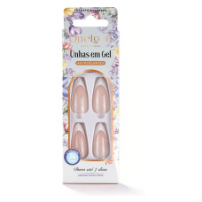 Unhas Autocolantes Decoradas Amendoada Francesinha OL-0805 Unhas Autocolantes Decoradas Amendoada Francesinha OL-0805