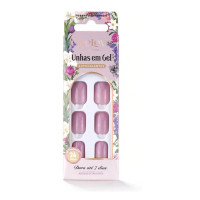 Unhas Autocolantes Gloss Mauve Mist OL-153207 Unhas Autocolantes Gloss Mauve Mist OL-153207