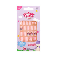 Unhas Infantil Pink Unicórnio Pbg04Br