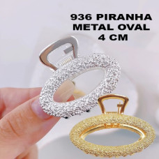 Piranha Metal Oval 4 Cm 936