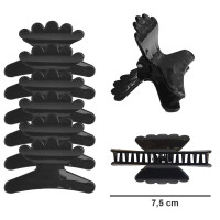 Piranha Cabelo Salão Preta pct com 06 kits de 06 unidades ml1175 