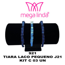 Tiara Laço Pequeno J21 Kit C 03 Un 921