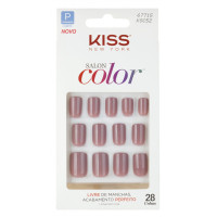 Unhas Salon Color Curto Beautiful Ksc52Br