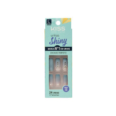 Unhas Shiny Kiss New York - Azul Topázio US01B Unhas Shiny Kiss New York - Azul Topázio US01B
